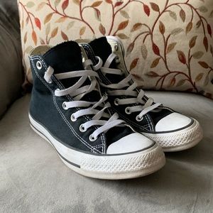 Black and White Converse